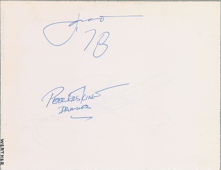 Lot #7265 Weather Report Signatures - Image 2