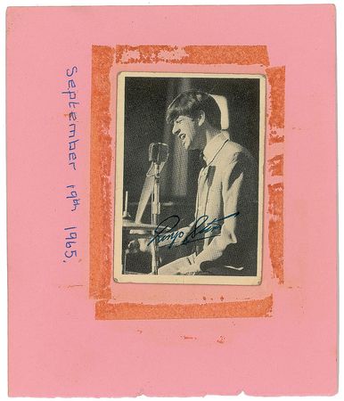 Lot #7039 Paul McCartney Signed Bubble Gum Card