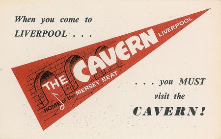 Lot #7079 Beatles Cavern Club Promo Card - Image 2
