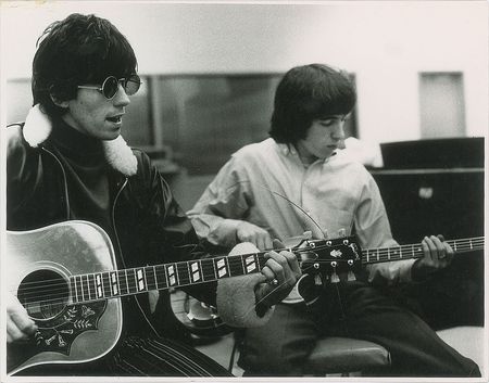 Lot #7159 Keith Richards and Bill Wyman Vintage Photograph - Image 1