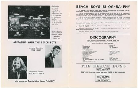 Lot #7293 Beach Boys Program - Image 2