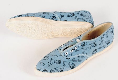 Lot #7077 Beatles Wing Dings Sneakers - Image 1
