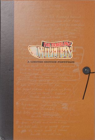 Lot #7544 The Traveling Wilburys Tour Portfolio - Image 1