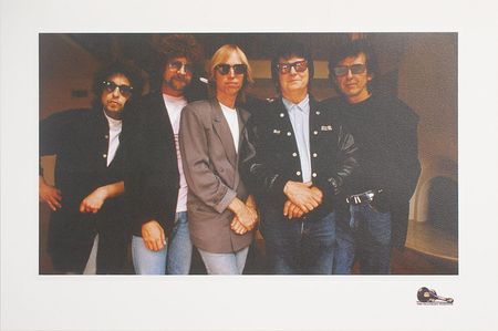 Lot #7544 The Traveling Wilburys Tour Portfolio - Image 3