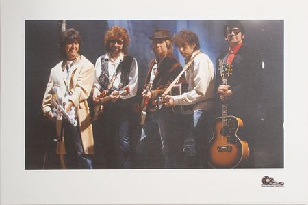 Lot #7544 The Traveling Wilburys Tour Portfolio - Image 8