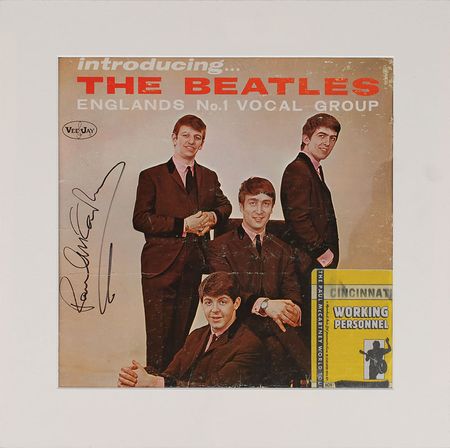 Lot #7036 Paul McCartney Signed Album
