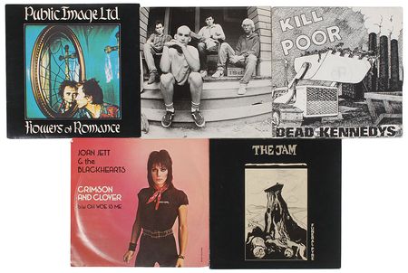 Lot #7510  Collection of Punk Rock 45 RPMs - Image 1