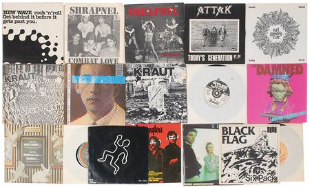 Lot #7510  Collection of Punk Rock 45 RPMs - Image 2