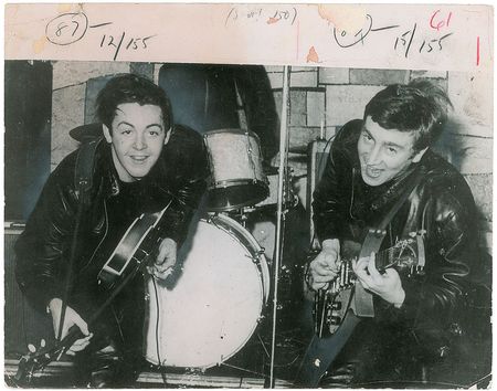 Lot #7093 Beatles Set of Four Original Press Photographs - Image 1