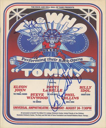Lot #7331 The Who Pair of Signed Items: Townshend and Daltrey - Image 2