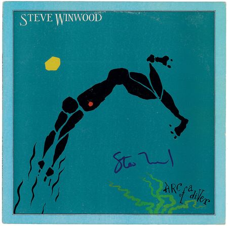 Lot #7343 Steve Winwood Set of Four Signed Albums - Image 2