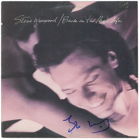 Lot #7343 Steve Winwood Set of Four Signed Albums - Image 3