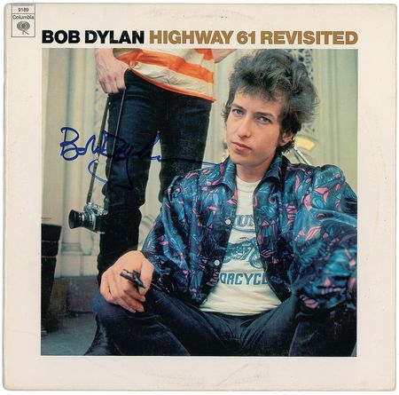 Lot #7127 Bob Dylan Signed Album - Image 1
