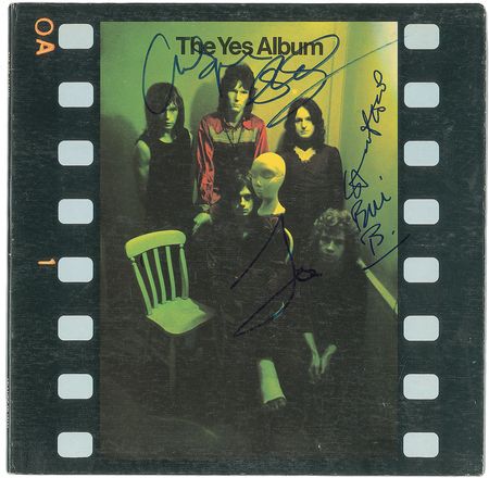 Lot #7419 Yes Signed Album - Image 1