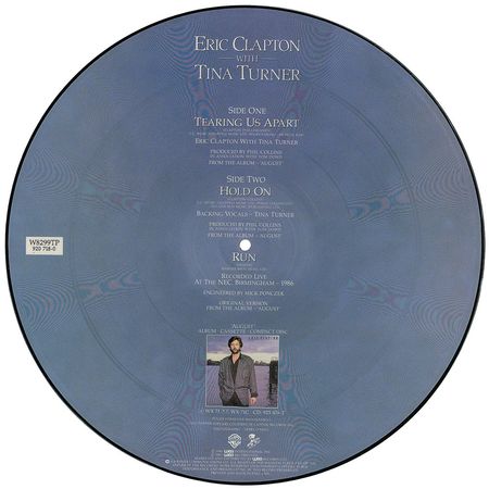 Lot #7518 Eric Clapton and Tina Turner Signed Picture Disc - Image 2