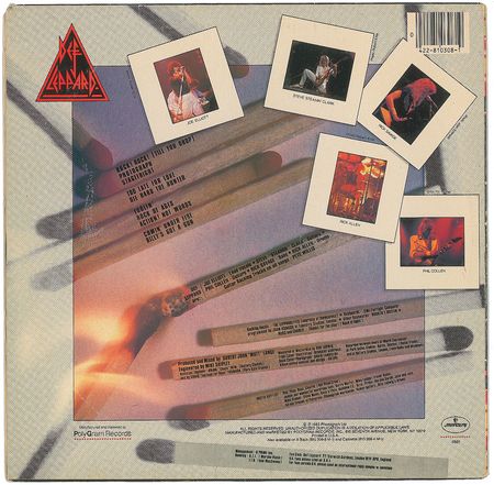 Lot #7522 Def Leppard Signed Album - Image 2