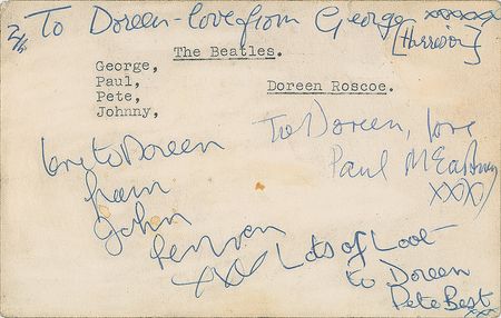 Lot #7007 Beatles Signed Photograph - Image 2