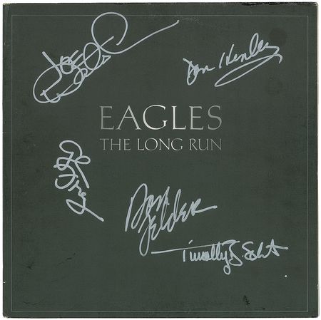 Lot #7367 Eagles Signed Album - Image 1