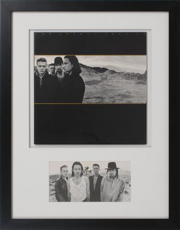 Lot #7546 U2 Signed CD Insert - Image 2