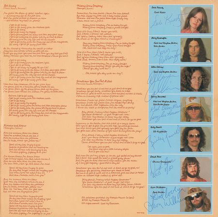 Lot #7543 Rossington Collins Band Signed Album - Image 2