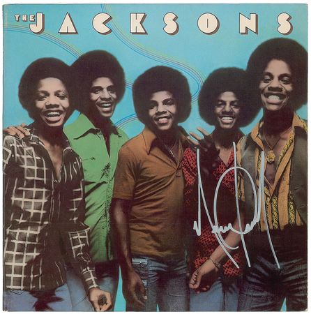 Lot #7224 Michael Jackson Signed Album - Image 1