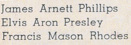 Lot #7122 Elvis Presley High School Graduation Program - Image 2