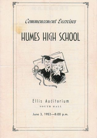 Lot #7122 Elvis Presley High School Graduation Program - Image 3