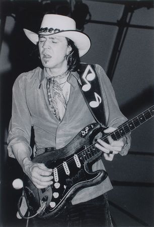 Lot #7550 Stevie Ray Vaughan Pair of Oversized Photographs - Image 2