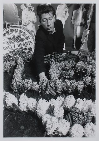 Lot #7097 Beatles Set of Four Oversized ?Sgt. Pepper?s? Outtake Photographs - Image 1