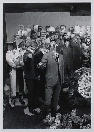 Lot #7097 Beatles Set of Four Oversized ?Sgt. Pepper?s? Outtake Photographs - Image 4