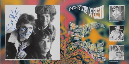 Lot #7311 Cream Signed Tour Program - Image 1