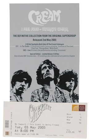 Lot #7311 Cream Signed Tour Program - Image 3