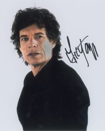 Lot #7153 Rolling Stones Set of Five Signed Photographs - Image 1