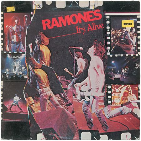 Lot #7501  Ramones Japanese ‘It’s Alive’ Album Import - Image 1