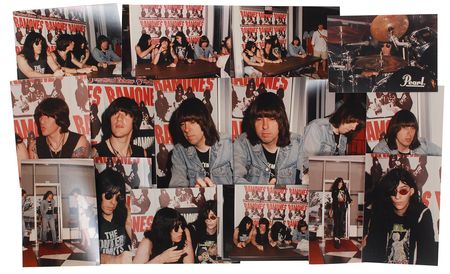 Lot #7503  Ramones Original Photographs and Marky and Dee Dee Signatures - Image 5