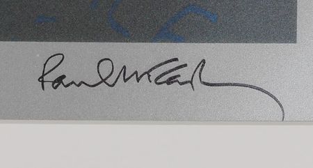 Lot #7044 Paul McCartney Signed Print - Image 3