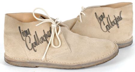 Lot #7560 Oasis: Liam Gallagher Owned and Signed Shoes - Image 1