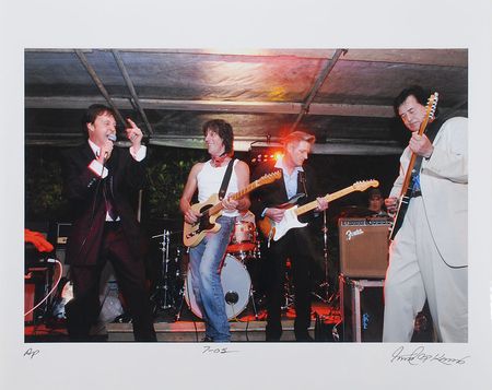 Lot #7110 McCartney, Beck, and Page Oversized Photograph: Robert Knight - Image 1