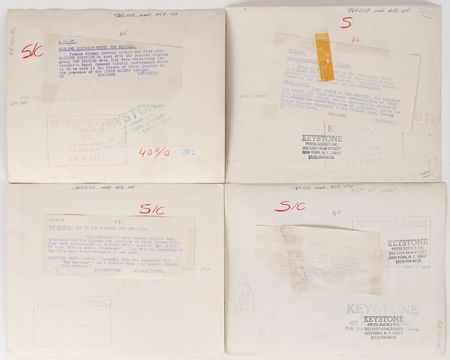 Lot #7095 Beatles Set of Four Original Press Photographs - Image 2