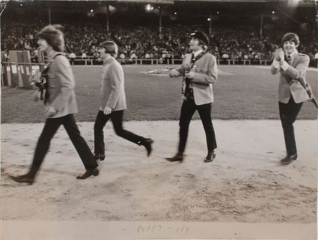 Lot #7096 Beatles Set of Four Original Press Photographs - Image 2