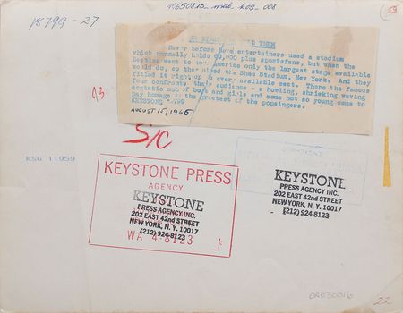 Lot #7096 Beatles Set of Four Original Press Photographs - Image 6