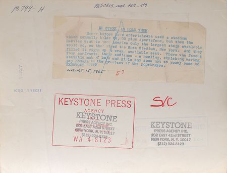 Lot #7096 Beatles Set of Four Original Press Photographs - Image 7