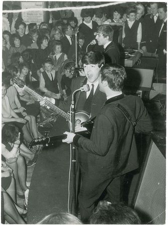 Lot #7098 Beatles Set of Three Original Press Photographs - Image 2