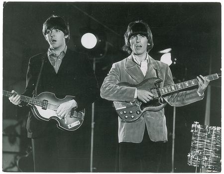 Lot #7098 Beatles Set of Three Original Press Photographs - Image 3