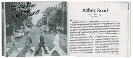 Lot #7032 George Harrison Signed Book - Image 1
