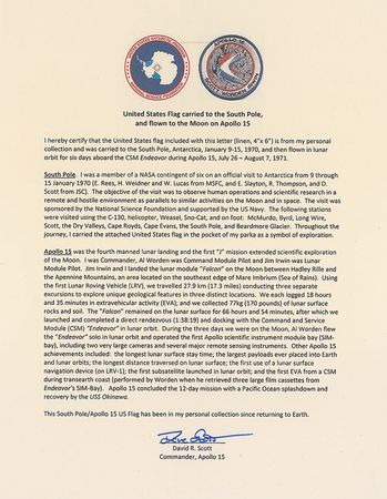 Lot #488 Apollo 15: From the South Pole to lunar orbit - Image 2
