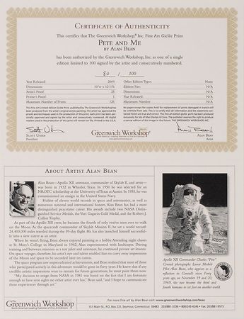 Lot #505 Alan Bean Giclee - Image 3