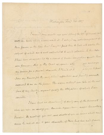 Lot #7 James Madison: President Madison reflects