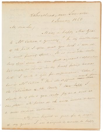 Lot #31 James Buchanan: Blamed for the “calamities