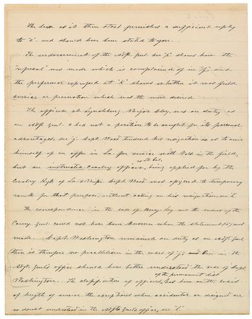Lot #391 Jefferson Davis: “A skillful artillerist who has seen much service” - Image 2